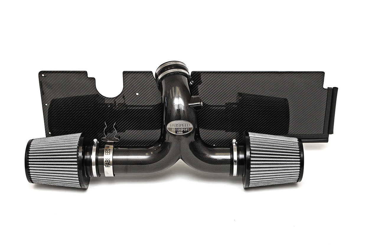 Fabspeed Porsche 997 Carrera Carbon Fiber Competition Air Intake System - ML Performance