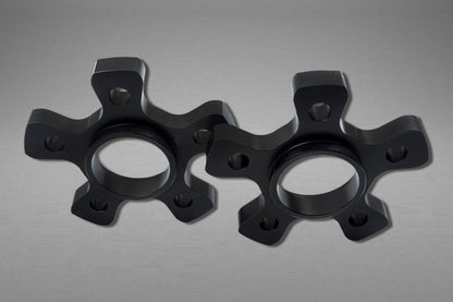 Capristo 01FE08303005 Ferrari Portofino Wheel Spacers 11mm Front / 17mm Rear (Star Shape) with Titanium Wheel Bolts 