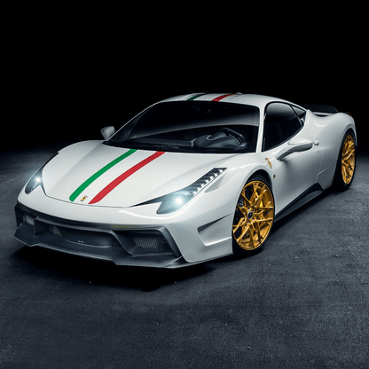 Vorsteiner FRV1110 Ferrari 458 Italia VX Carbon Fiber Front Bumper w/ Front Spoiler Supercar Parts UK