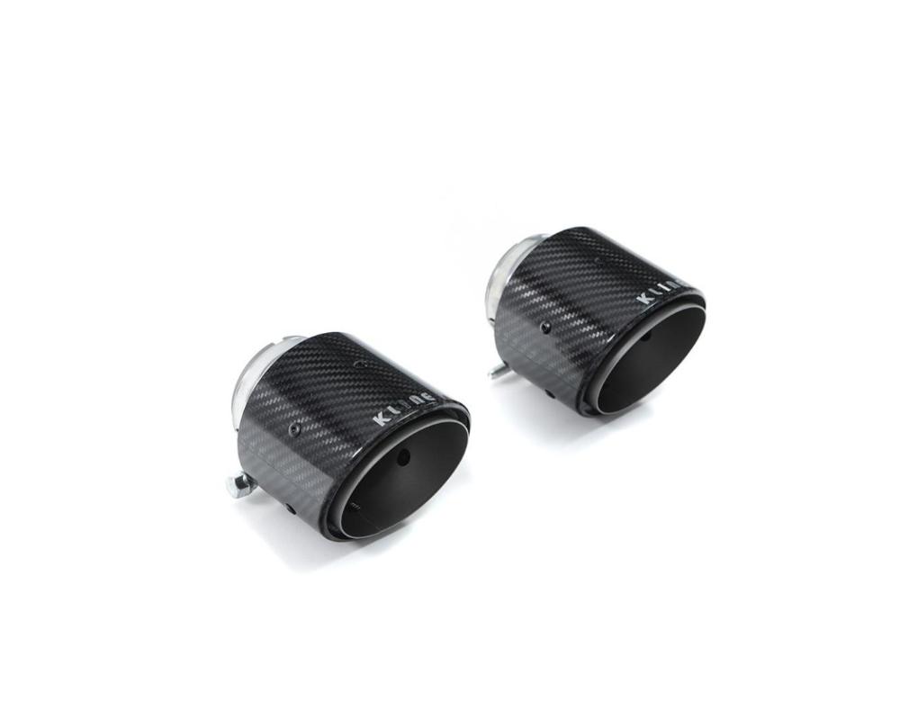 Kline Innovation KL-718GT4RS-CFT 125mm Carbon Fiber Tips Porsche 718 GT4RS