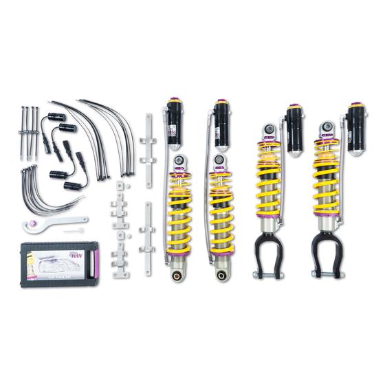 KW Audi 4S R8 Variant 4 Coilover Kit - Inc. Deactivation For Electronic Damper | Supercar Parts UK 