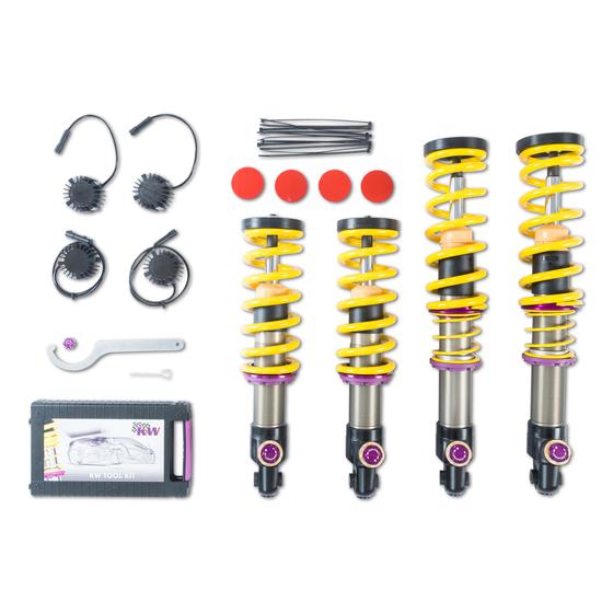 KW Mercedes-Benz C190 AMG GT R Variant 4 Aluminum Coilover kit | Supercar Parts UK 