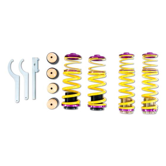 KW Porsche 95B Boxster Spyder Height-Adjustable Lowering Springs kit (Macan, Macan S, Macan GTS & macan Turbo) | Supercar Parts UK 