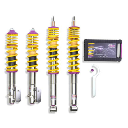 KW Porsche 95B Variant 3 Coilover kit - Inc. Deactivation For Electronic Damper (Macan, Macan S, Macan Turbo & Macan GTS) | Supercar Parts UK 