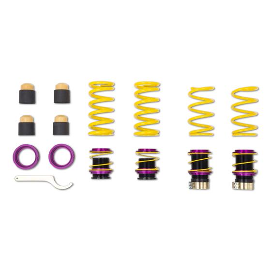 KW Porsche 991 Height-Adjustable Lowering Springs kit (Inc. 911 Carrera, 911 Carrera 4, 911 Carrera 4S & 911 Carrera 4 GTS) | Supercar Parts UK 