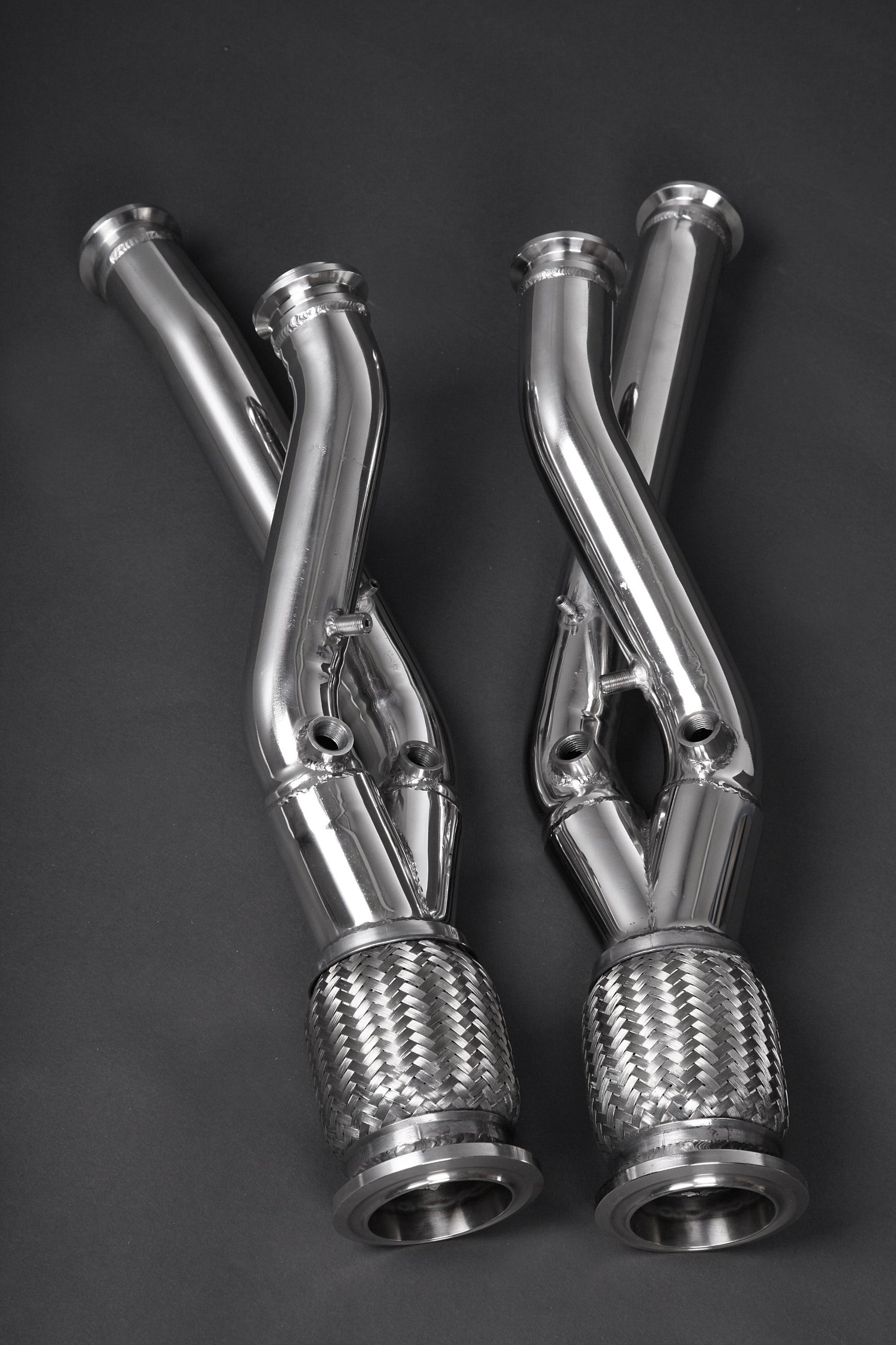 Capristo 02LA01303028 Lamborghini Aventador Racing Test Pipes (with Heat Blankets) 