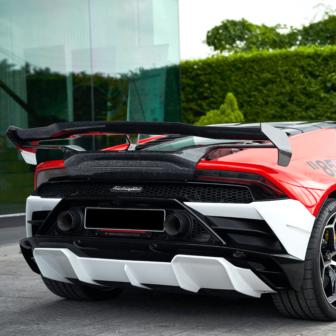 Vorsteiner 3075LOV Lamborghini Huracan EVO Monza Edizione Rear Wing w/ Integrated Decklid (Matrix) Supercar Parts UK