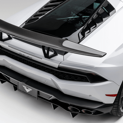 Vorsteiner 0870LOV Lamborghini Huracan Mondiale Edizione Aero Wing Blade w/ Aluminum Uprights Supercar Parts UK