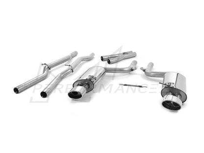 MillTek Audi B7 RS4 Valved & Non-Resonated Cat-Back Exhaust - Supercar Parts UK