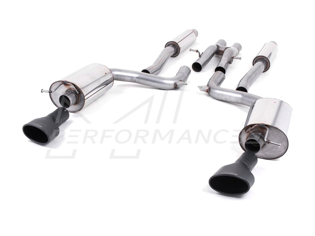 MillTek Audi C6 RS6 Resonated Cat-Back Exhaust - Supercar Parts UK