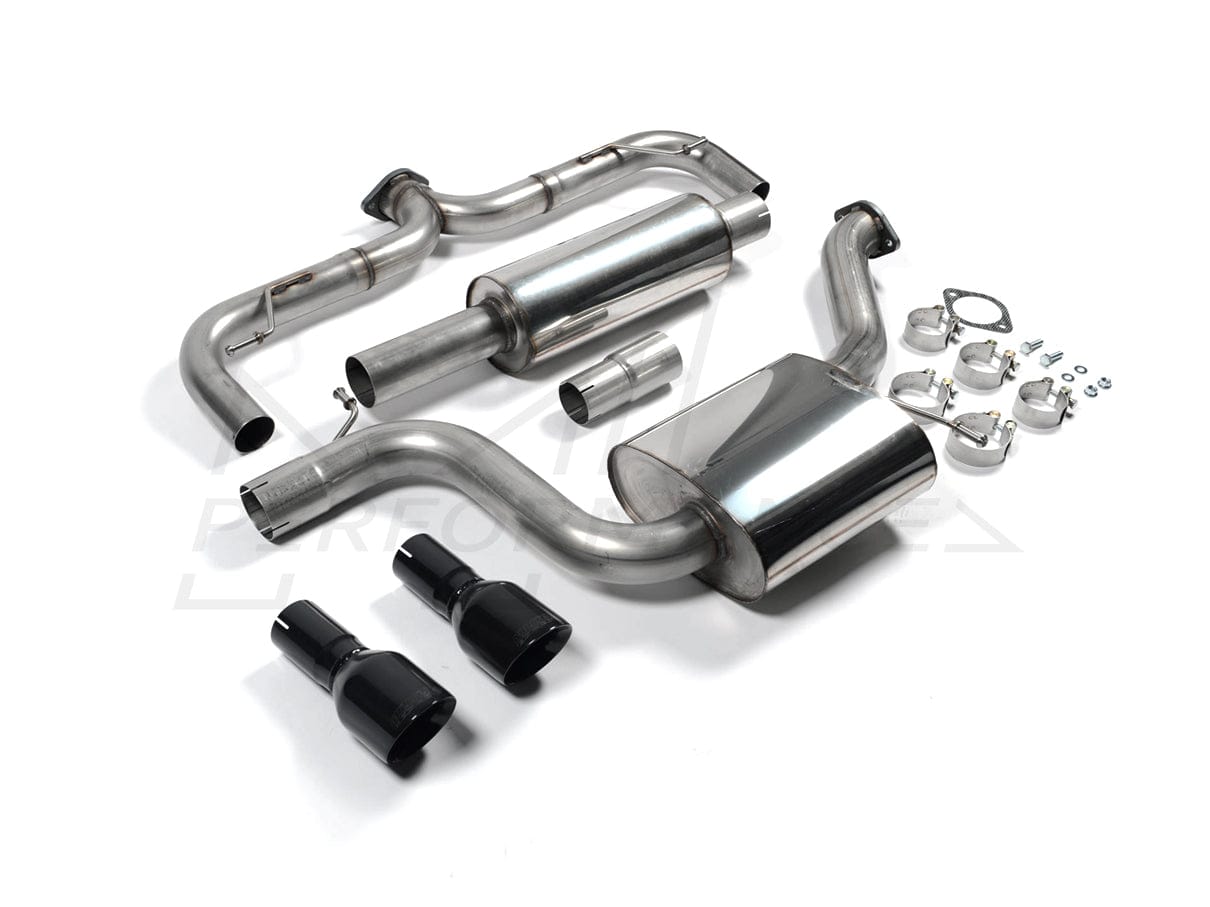 MillTek Volkswagen MK7 Golf GTI Resonated Cat-Back Exhaust - Supercar Parts UK