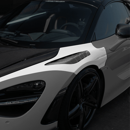Vorsteiner MVS2091 McLaren 720S Spyder Silverstone Edition Aero Front Fenders w/ Integrated Vents. Supercar Parts UK