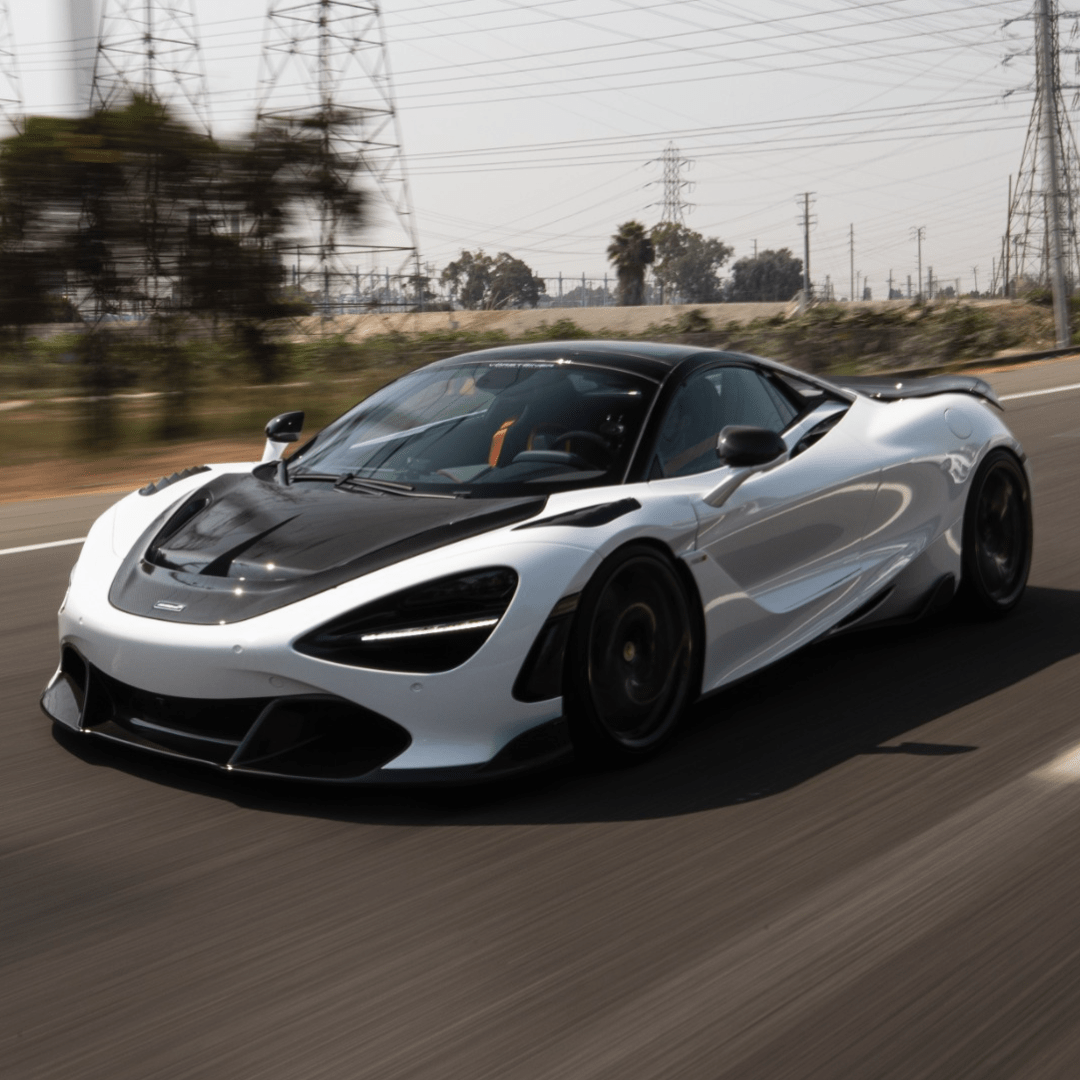 Vorsteiner MVS2091 McLaren 720S Spyder Silverstone Edition Aero Front Fenders w/ Integrated Vents. Supercar Parts UK