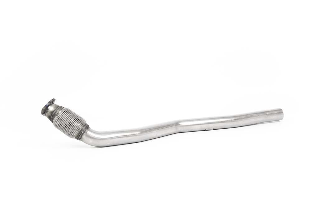 MillTek Audi C7 Front Pipe Assembly For Cat-Back Exhaust (RS6 & RS7) - Supercar Parts UK