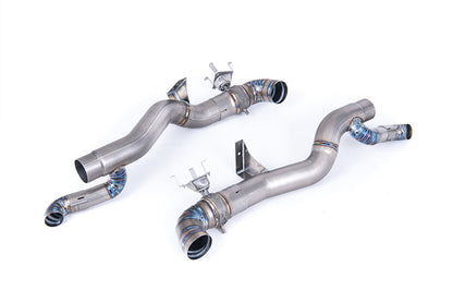 MillTek SSXPO156 Porsche 911 992 3.0T Carrera S OPF/GPF Full Titanium Rear Silencer Bypass