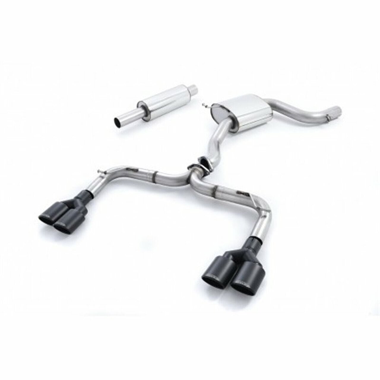 MillTek Volkswagen MK7.5 Golf R Estate (Non-OPF Equipped Models) Cat-Back Exhaust System - Supercar Parts UK