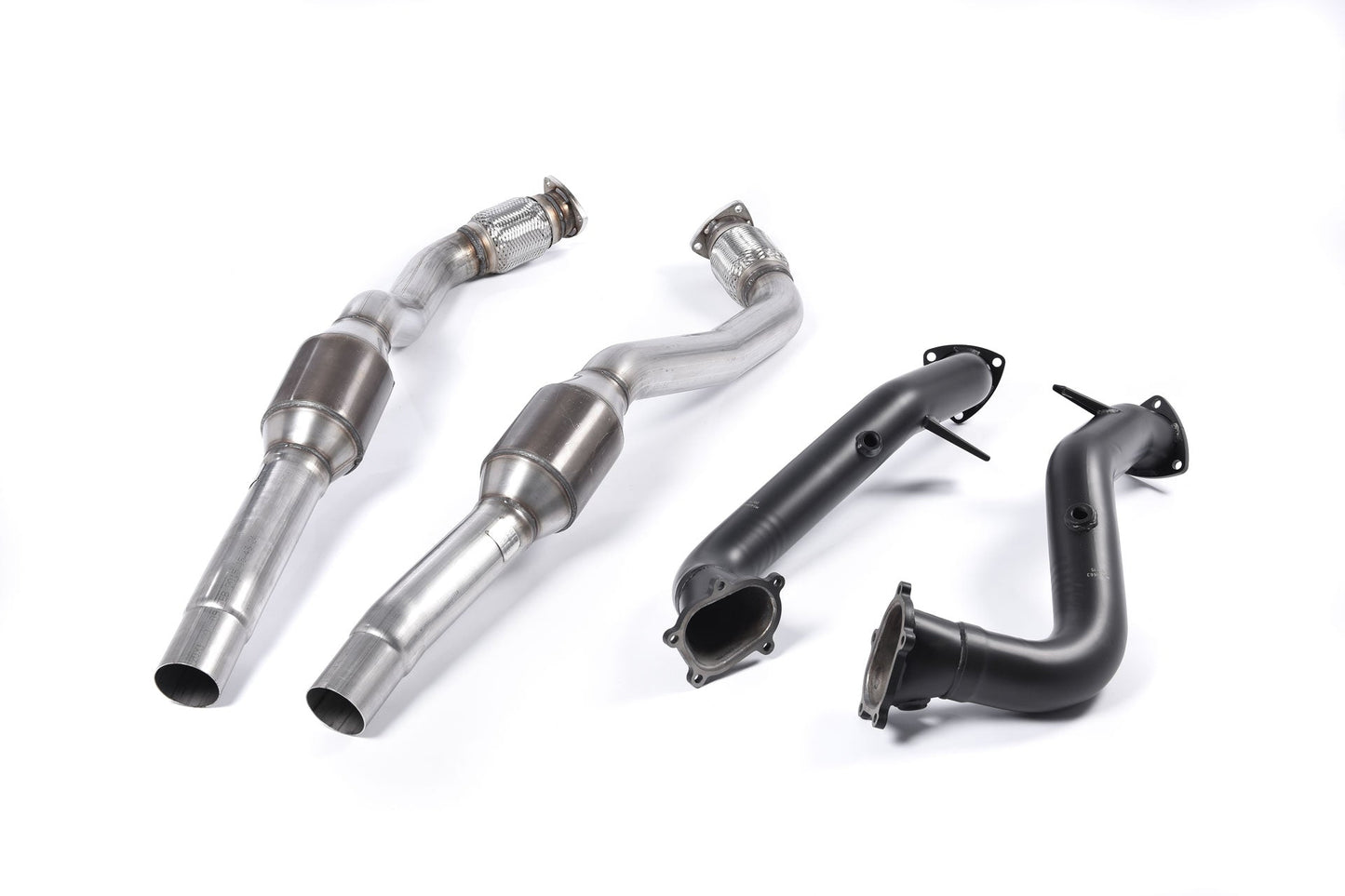 MillTek Audi C7 RS6 Large Bore Downpipes and Hi-Flow Sports Cats - Supercar Parts UK