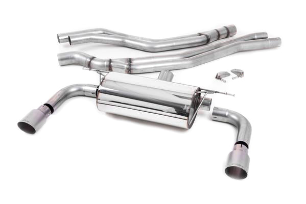 MillTek BMW 2 Series F22 LCI M240i Coupe (Non-OPF Equipped Models) Cat-Back Exhaust System - Supercar Parts UK