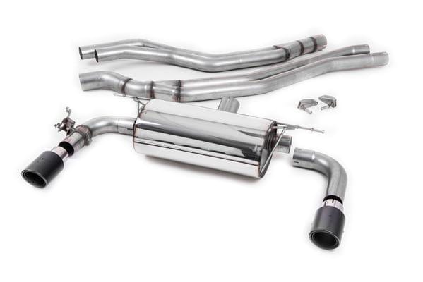MillTek BMW 2 Series F22 LCI M240i Coupe (Non-OPF Equipped Models) Cat-Back Exhaust System - Supercar Parts UK