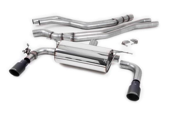 MillTek BMW 2 Series F22 LCI M240i Coupe (Non-OPF Equipped Models) Cat-Back Exhaust System - Supercar Parts UK