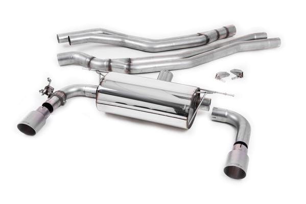 MillTek BMW 2 Series F22 LCI M240i Coupe (Non-OPF Equipped Models) Cat-Back Exhaust System - Supercar Parts UK