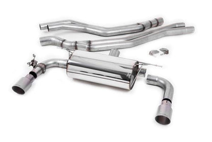 MillTek BMW 2 Series F22 LCI M240i Coupe (Non-OPF Equipped Models) Cat-Back Exhaust System - Supercar Parts UK