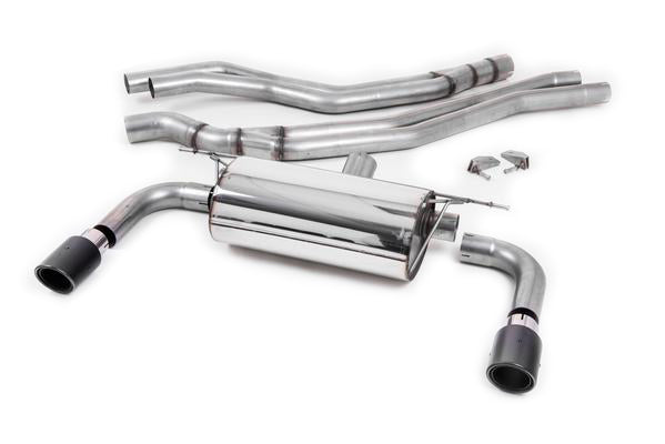 MillTek BMW 2 Series F22 LCI M240i Coupe (Non-OPF Equipped Models) Cat-Back Exhaust System - Supercar Parts UK