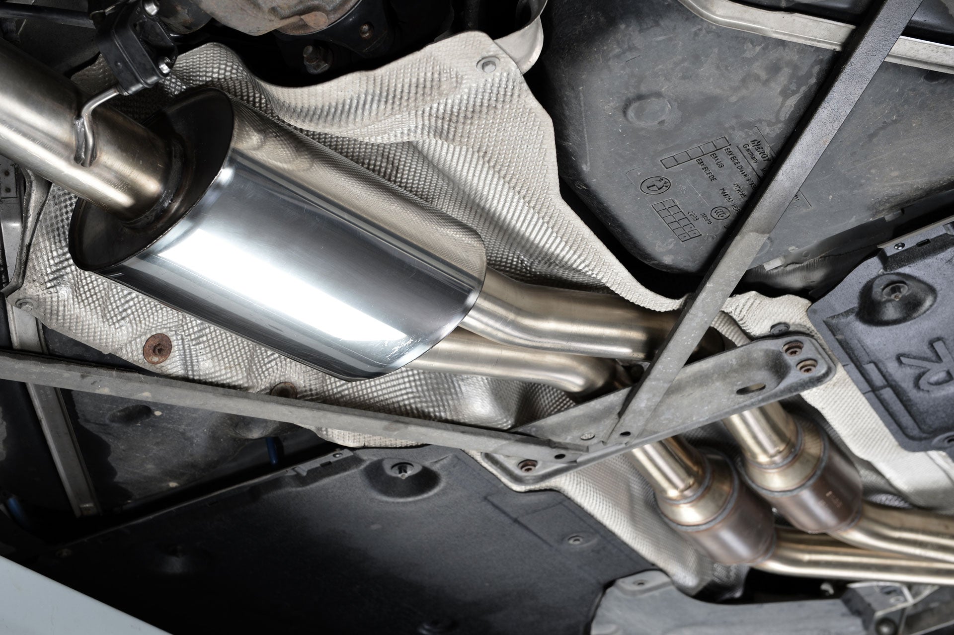MillTek BMW E82 E88 Sport Secondary Cat-back Exhaust 1 Series 135i MLPerformance UK