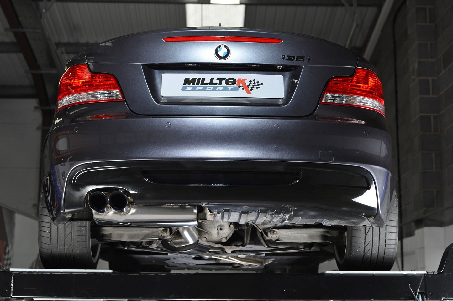 MillTek BMW E82 E88 Sport Secondary Cat-back Exhaust 1 Series 135i MLPerformance UK