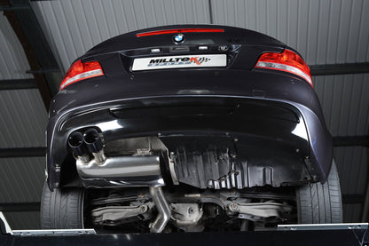 MillTek BMW E82 E88 Sport Secondary Cat-back Exhaust 1 Series 135i MLPerformance UK
