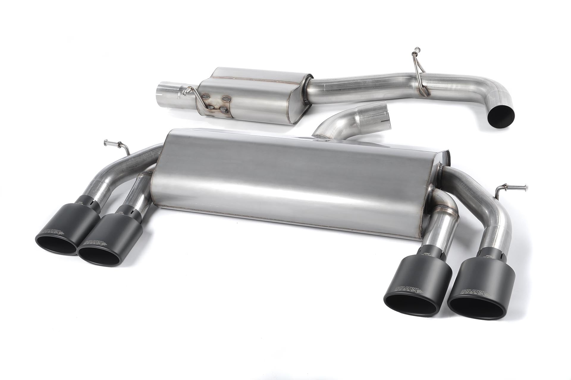 MillTek Volkswagen Golf MK7 R 2.0 TSI 300PS Cat-Back Exhaust - Supercar Parts UK