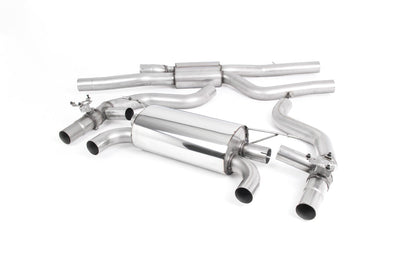 Milltek BMW 2 Series F87 M2 Competition Coupé Cat-Back Exhaust - Supercar Parts UK
