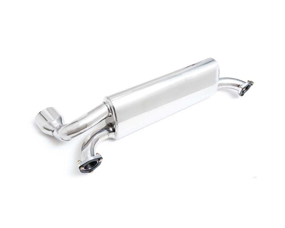 Stainless Steel Muffler with Chrome Silver Tip Porsche Carrera 964 6.6L 1989-1993 Supercar Parts UK Car Parts