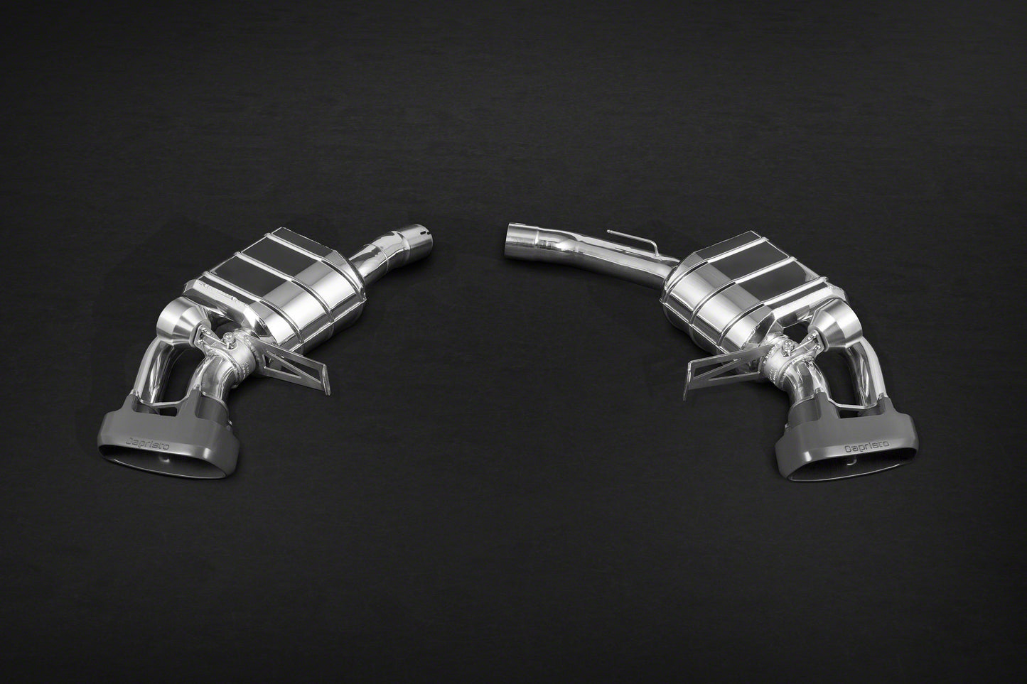 Capristo 02PO06603001 Porsche 95B Macan S and Turbo Valved Exhaust with Mid Pipes (CES3) 