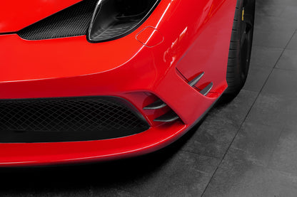 Capristo 03FE00410019LG Ferrari 458 Speciale Carbon Front Fins 