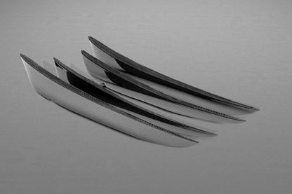 Capristo 03FE00410019LG Ferrari 458 Speciale Carbon Front Fins 
