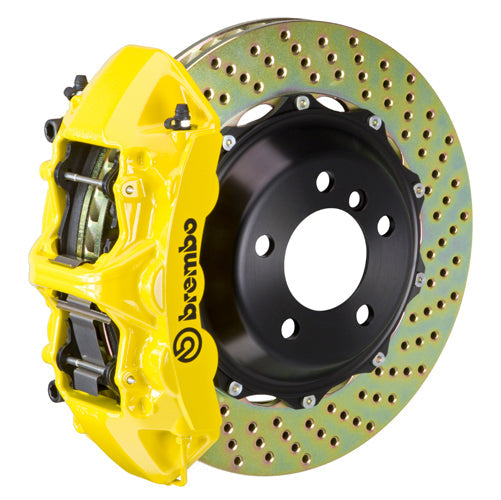 Brembo 1M-.8071A 6-Piston Cast Monobloc Calipers  355mm (14'') 2-Piece Discs Brake Disc (Front)