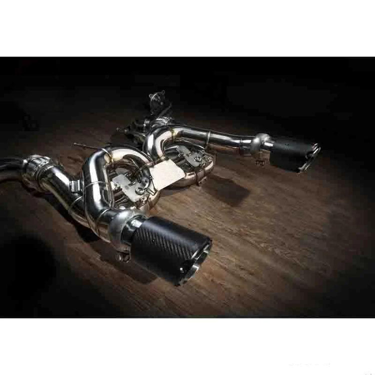 Valvetronic Exhaust System for Porsche 991.1/991.2 Turbo OEM Tips Compatible Version 2013-2019 Supercar Parts UK Car Parts