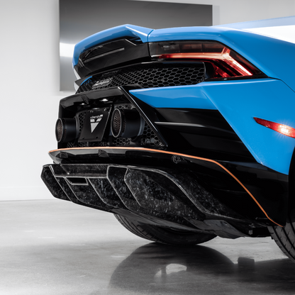 Vorsteiner 3055LOV Lamborghini Huracan EVO Monza Edizione Rear Diffuser (Carbon Matrix) Supercar Parts UK